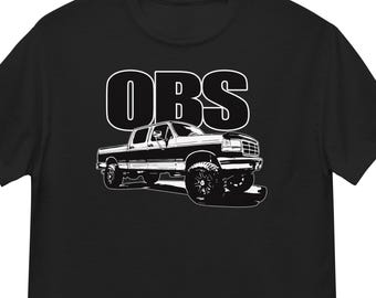 OBS Truck T-Shirt: 90s F250 F350 Diesel Pickup Tee
