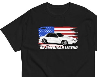Mustang T-Shirt Notchback GT 5.0 Shirt For Classic Muscle Car Enthusiast