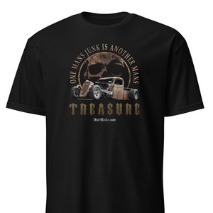 rat rod shirt, car enthusiast shirt - Black