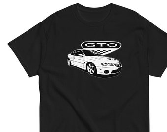 Pontiac GTO T-Shirt For Muscle Car Enthusiast
