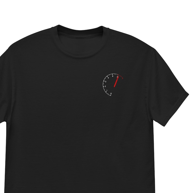 Car Enthusiasts Shirt, Gear Head Race Car Drag Racing Hot Rod T-Shirt in black - front view