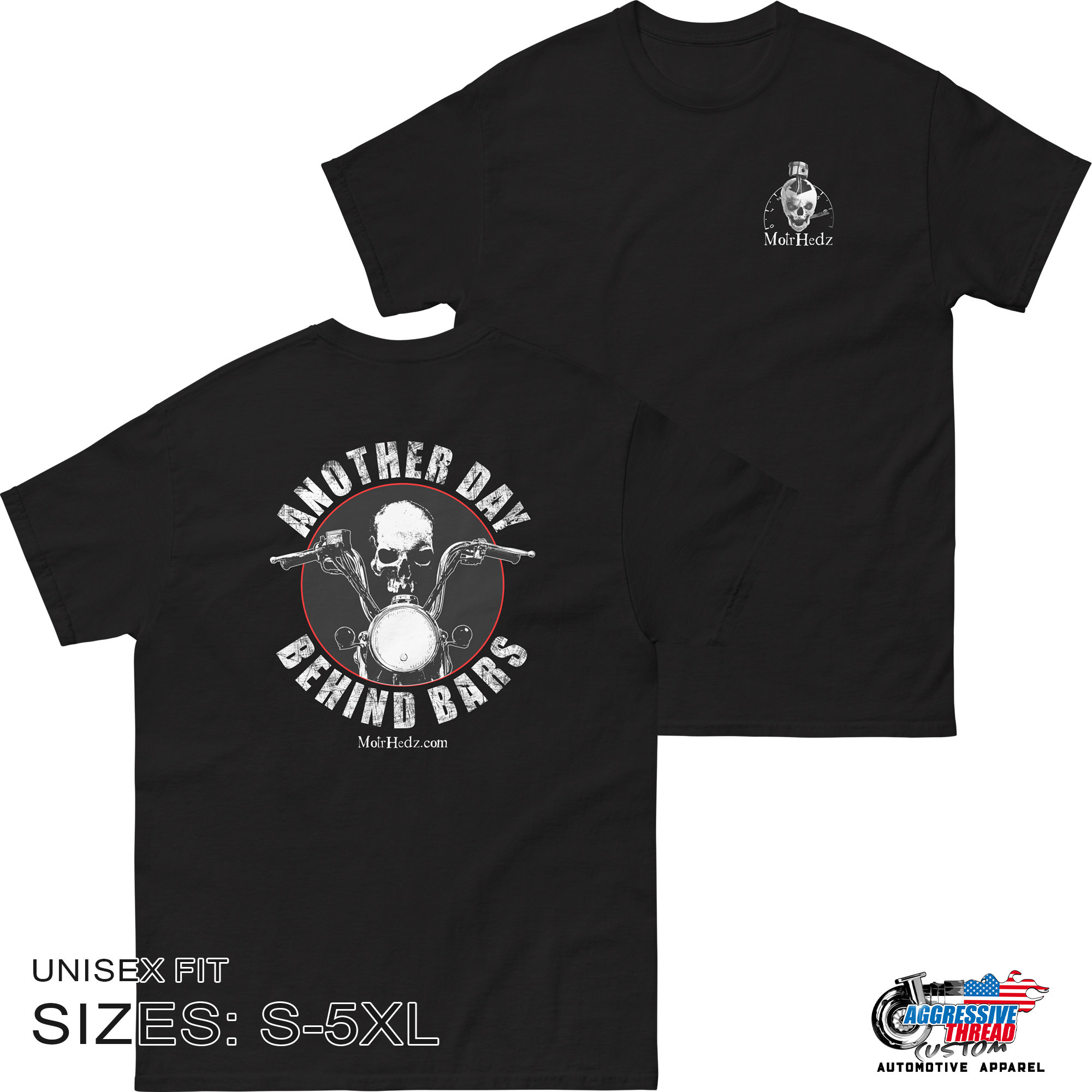 Another Day Behind Bars Biker T-shirt Motorcycle Tee - Etsy