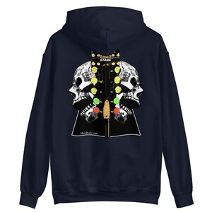 Drag Racing Hoodie Car Guy Hot Rod Sweatshirt black