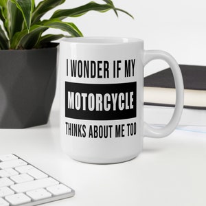 Motorcycle Lover Coffee Mug, Funny Fathers Day Cup, Gift Idea For Biker Boyfriend, Brother, Dad, Grandpa, Husband Motorcycle Rider
