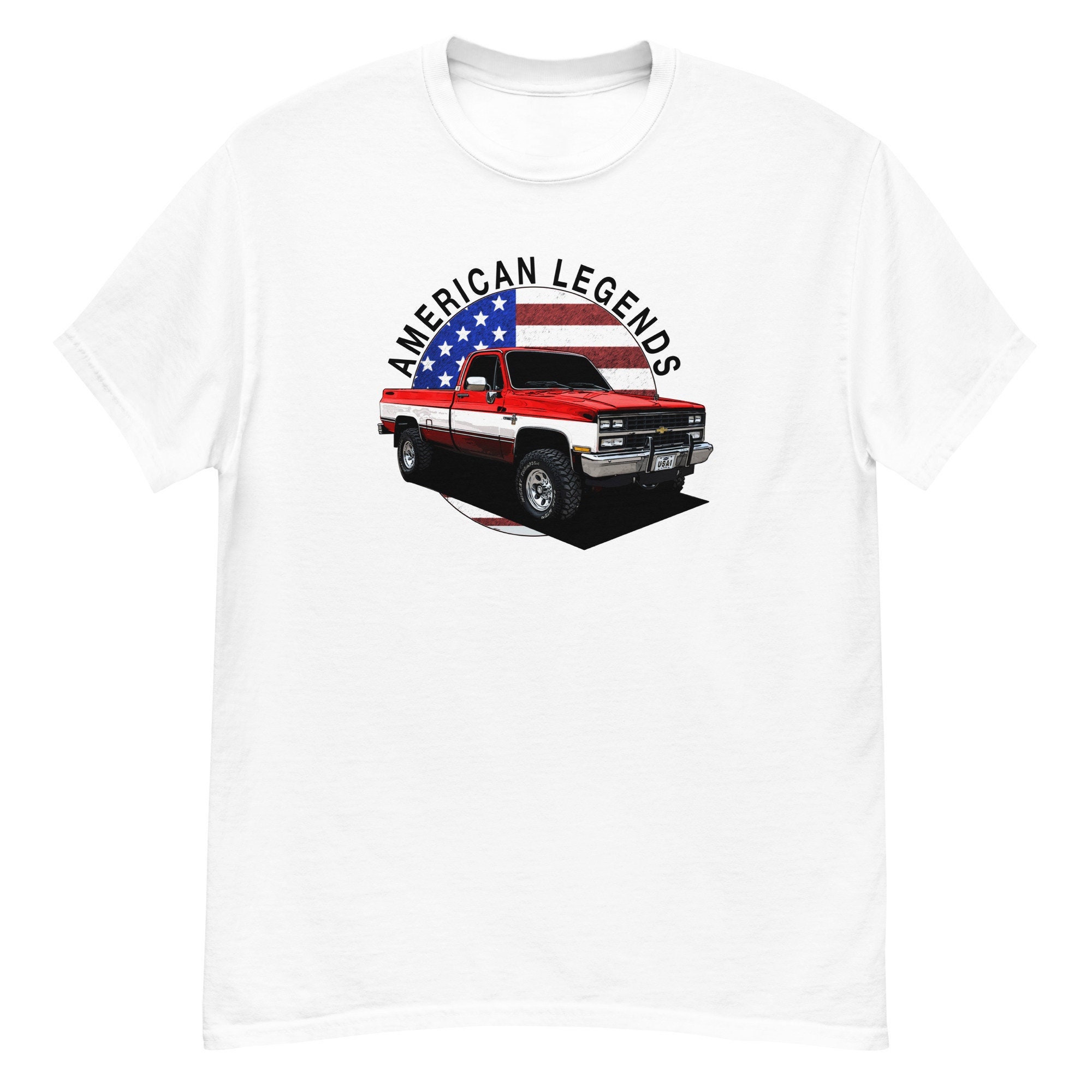 87 Scottsdale Squarebody Truck T-Shirt: Chevy Silverado Graphic