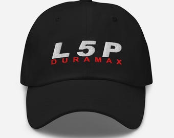 Gorra Duramax L5P / Gorra de perfil bajo para entusiastas de los camiones diésel