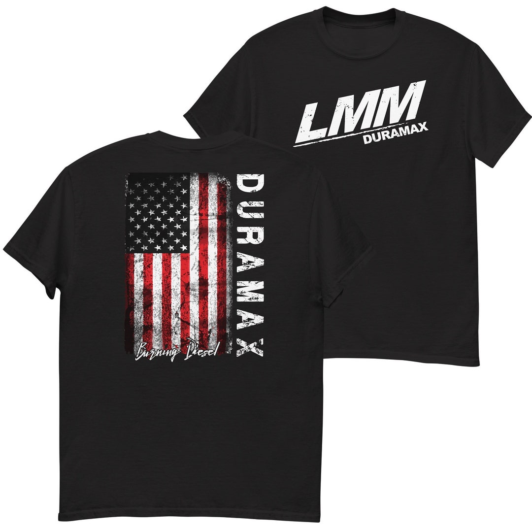 Duramax T-Shirt, Herren Diesel LKW Shirt, Silverado GMC Sierra T-Shirt