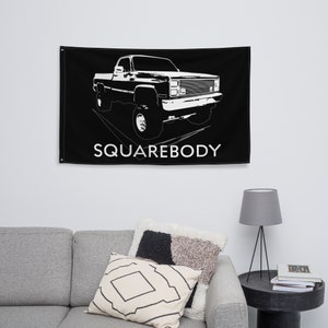Square Body Truck Flag