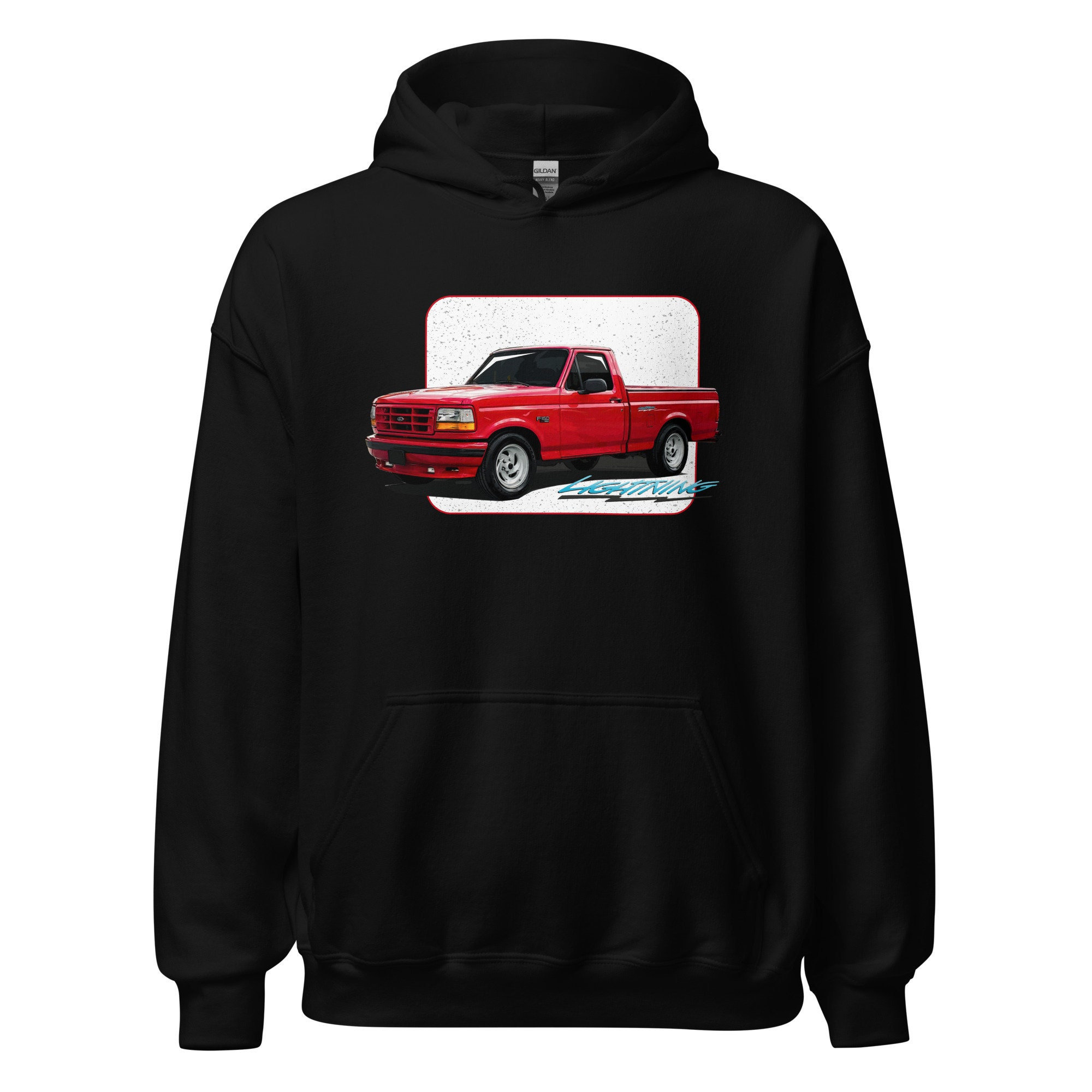 First Gen F150 Lightning Hoodie OBS Truck Sweatshirt Mens Hooded Pullover for Car Enthusiasts Etsy