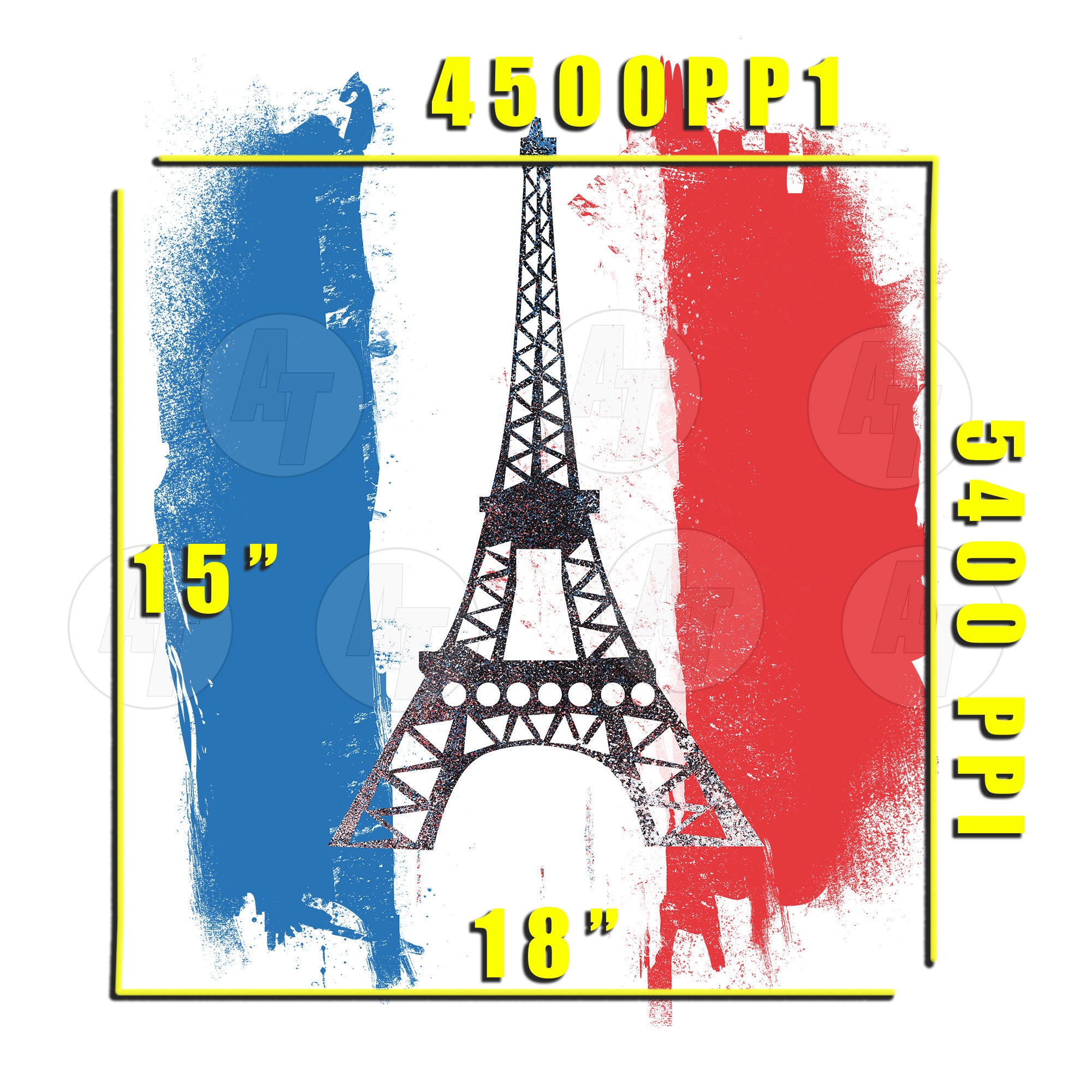 Portachiavi Paris Torre Eiffel In Metallo – 6 Cm – Bianco E Rosso Con Bandiera Francese - 2