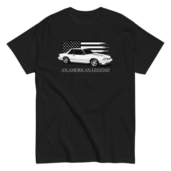 Mustang GT Tshirt, 5.0 Fox Body T-shirt for Classic Muscle Car