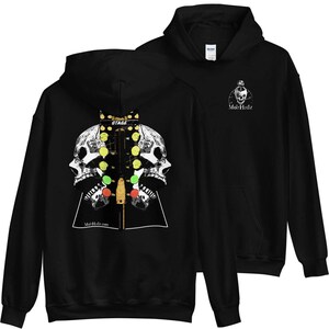 Drag Racing Hoodie Car Guy Hot Rod Sweatshirt black