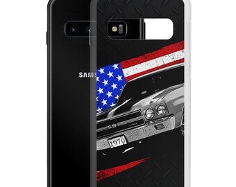 Funda para Samsung Chevelle Muscle Car de 1970: regalo para entusiastas de los coches