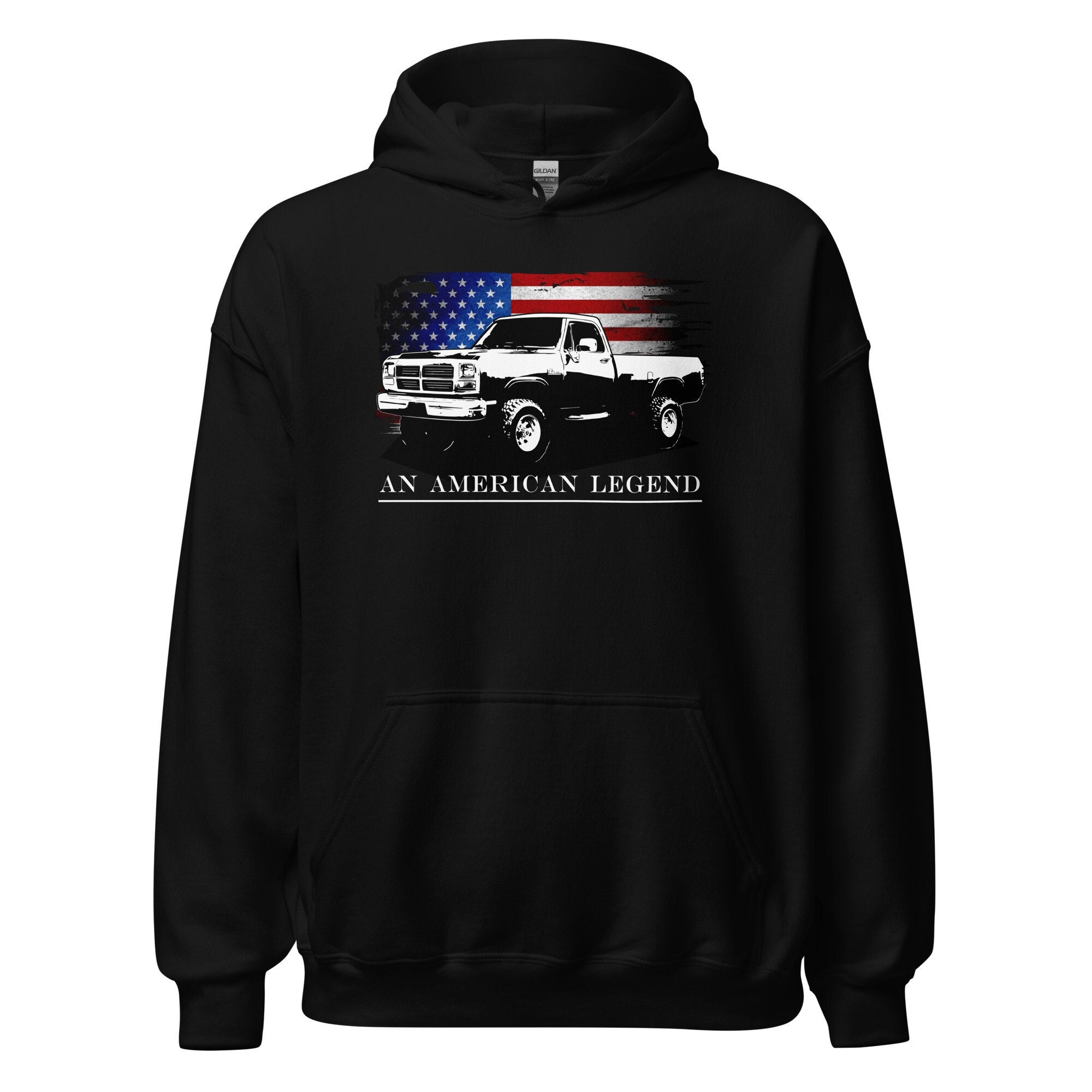 Vintage 1980s Dodge Ram Charger Unisex Heavy Blend™ Hooded Sweatshirt Vintage 1980s Dodge Ram Charger Unisex Heavy Blend™ Hooded Sweatshirt