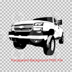 Chevy Silverado Duramax Cateye 2500HD png Vector Graphic Clip Art file
