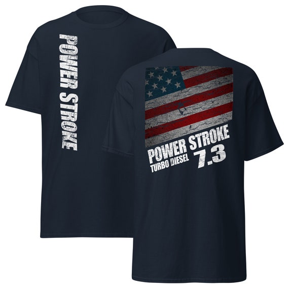 American Flag Powerstroke T-Shirt American Flag Powerstroke T-Shirt