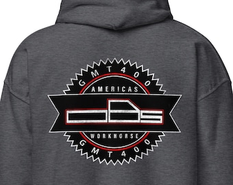 OBS Silverado Hoodie | GMT400 Sweatshirt | Americas Workhorse Design Based 1988-1998 Chevy