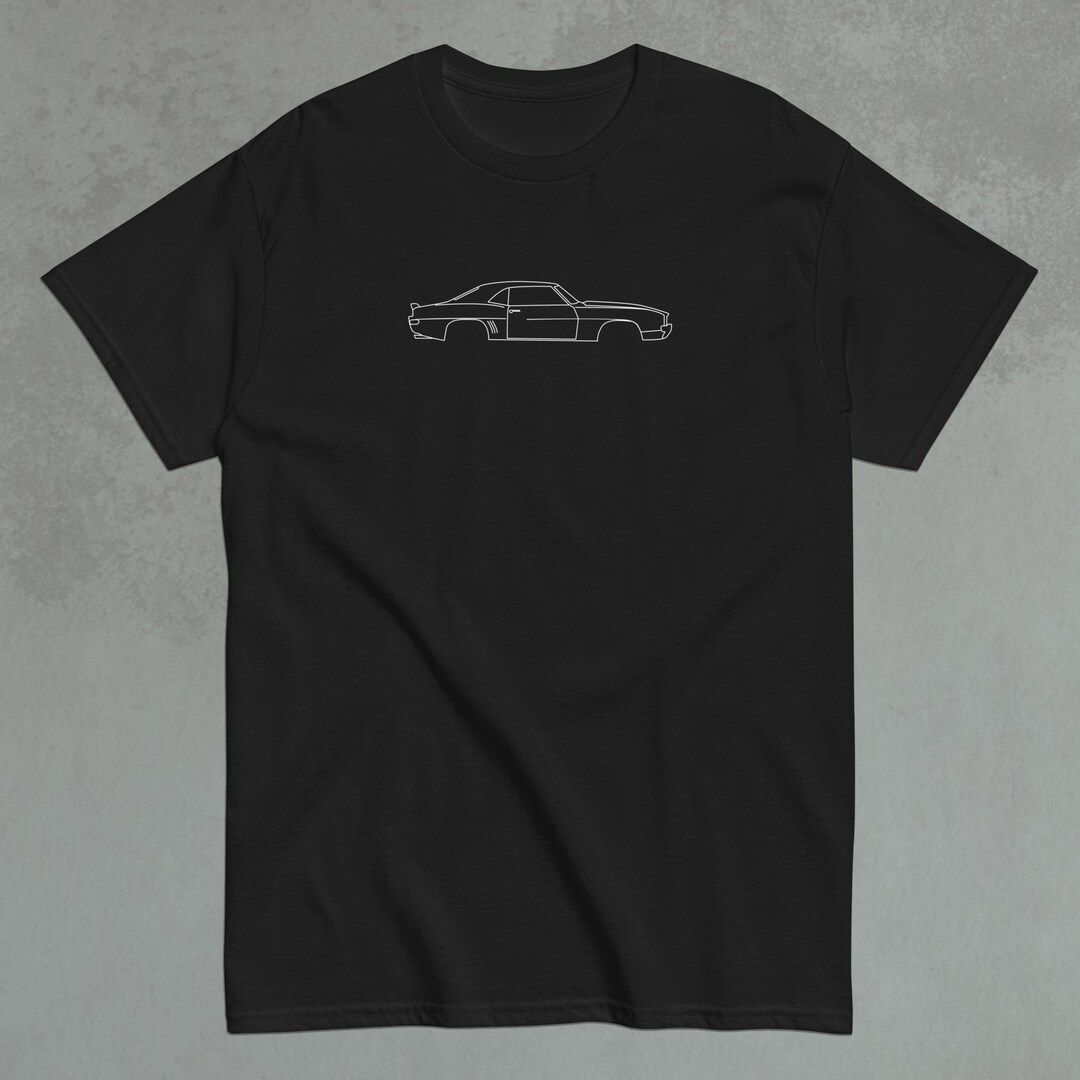 First Gen '69 Camaro Tshirt Vintage Classic Car Enthusiast Apparel Car
