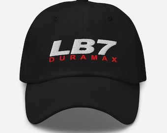 LB7 Duramax Dad Hat Based On Diesel Truck
