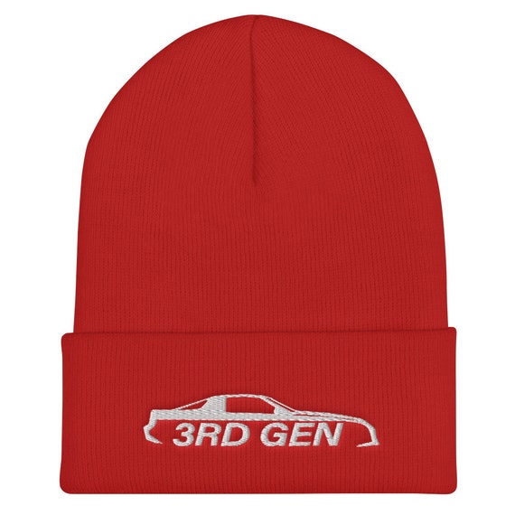 3rd Gen Chevy Camaro Winter Hat Cuffed 