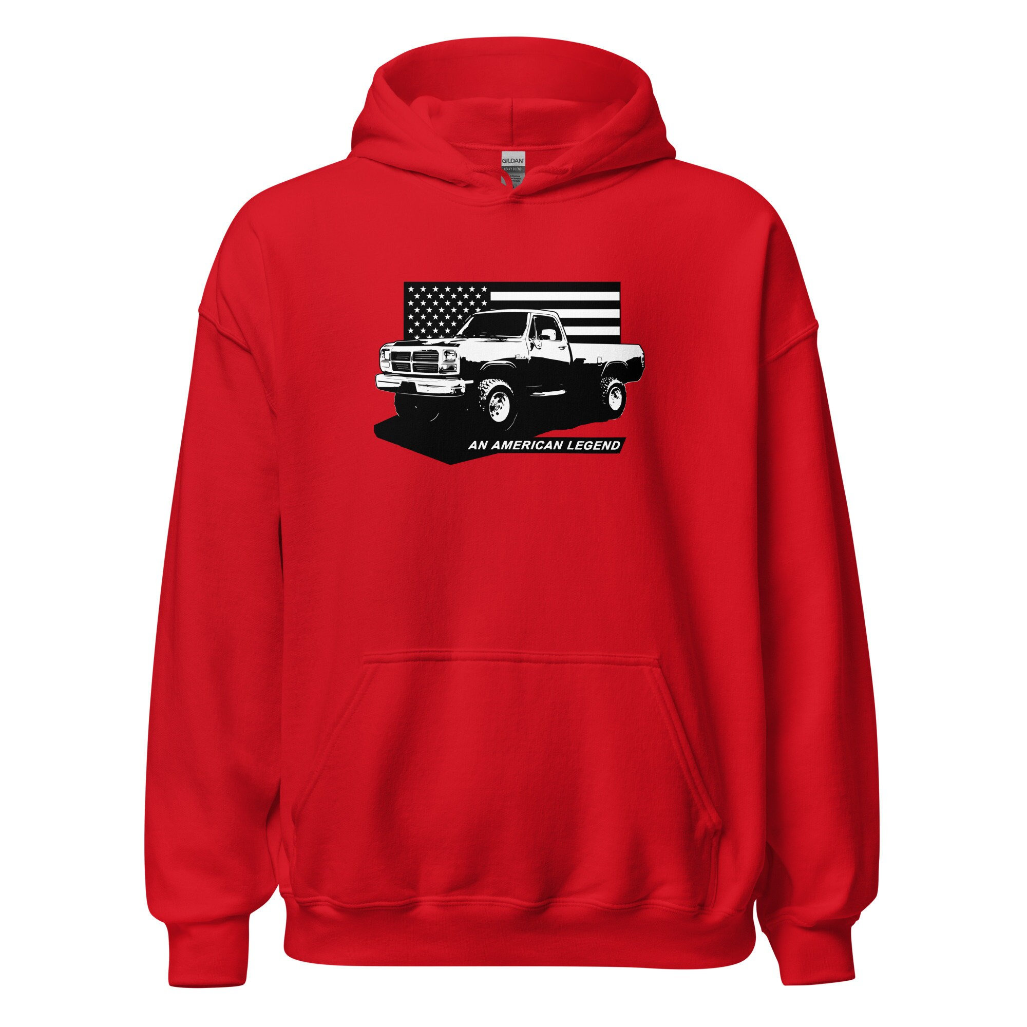 Vintage 1980s Dodge Ram Charger Unisex Heavy Blend™ Hooded Sweatshirt Vintage 1980s Dodge Ram Charger Unisex Heavy Blend™ Hooded Sweatshirt