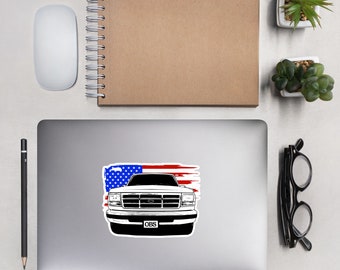 Adhesivo para camión OBS para ventanas de automóviles, computadoras portátiles o accesorios
