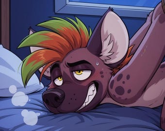 Furry Art Commission - YCH Original Character Portrait- Personalized  OC Fursona Design