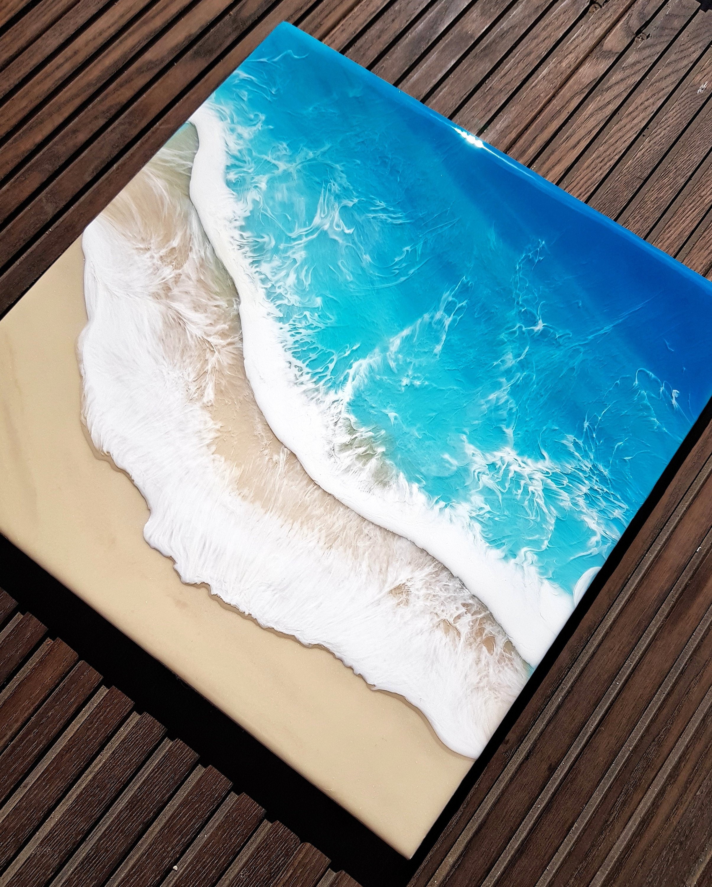 Epoxy Resin Art Celebrates the Beauty of the Untouched Ocean