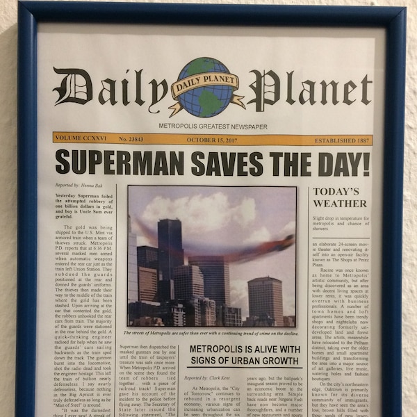 Daily Planet Fan Art (Smallville & Crisis on infinite earths crossover)