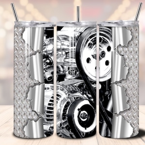 Automotive engine,Car engine,Motorcycle Design,Motorcycle tumbler,Skinny tumbler,Tumbler Design