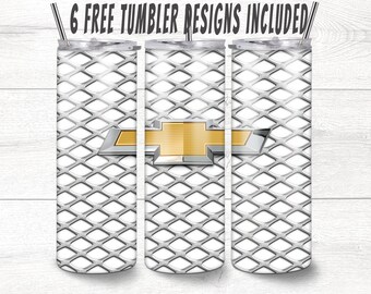 20oz Skinny Tumbler Sublimation Designs,Chevrolet tumbler,Tumbler wrap png,Png for tumblers,Png sublimation, Chevrolet png,Skinny tumbler