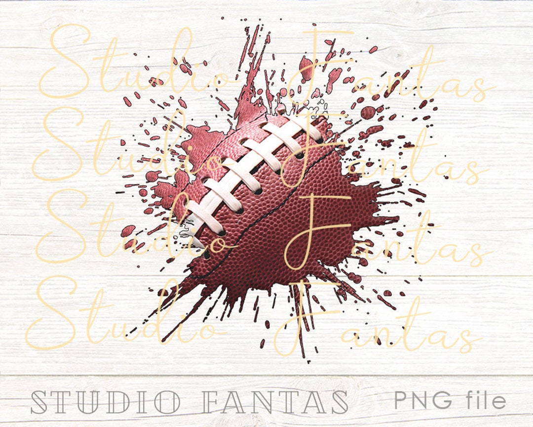 SUBLIMATION Png,design Sublimation,splatter Football,football Png