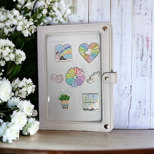 ITA enamel pin folder planner - A5 size