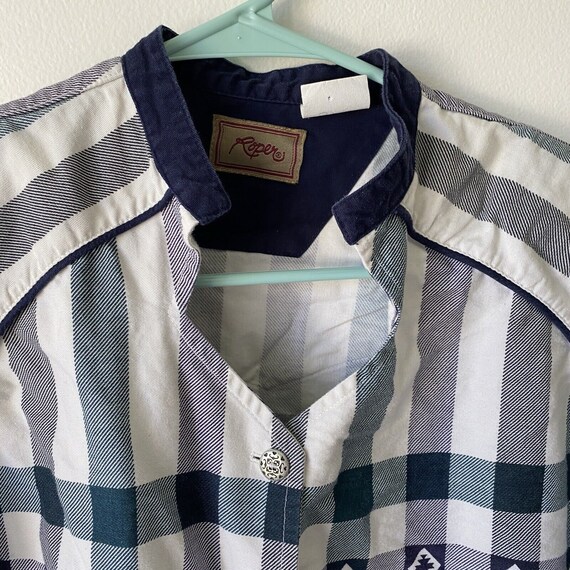 Vintage Roper Sport Western Shirt Women S? Flanne… - image 5