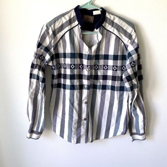 Vintage Roper Sport Western Shirt Women S? Flanne… - image 1