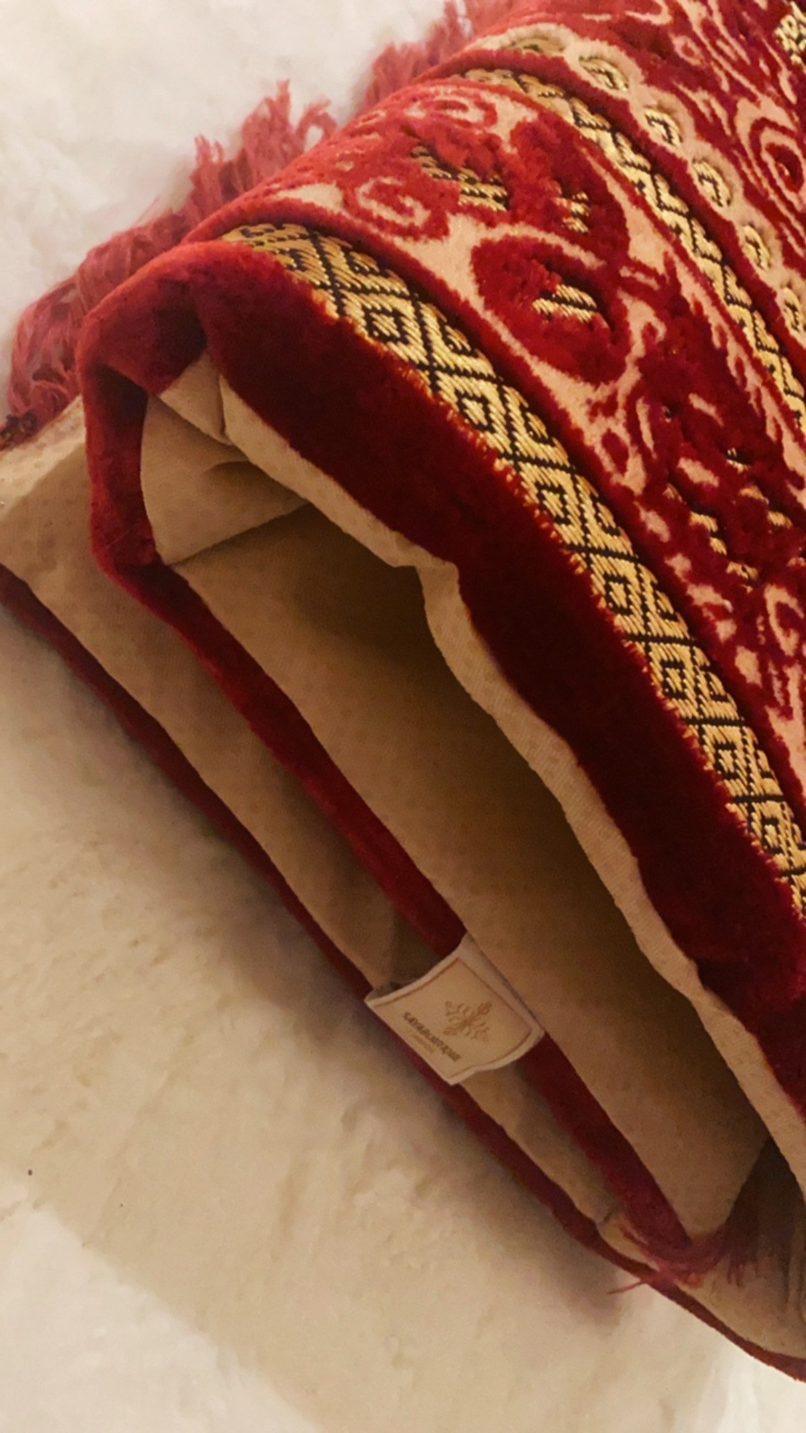 Orthopedic Padded Foam Cushion Prayer Rug Mat Carpet Turkish Etsy