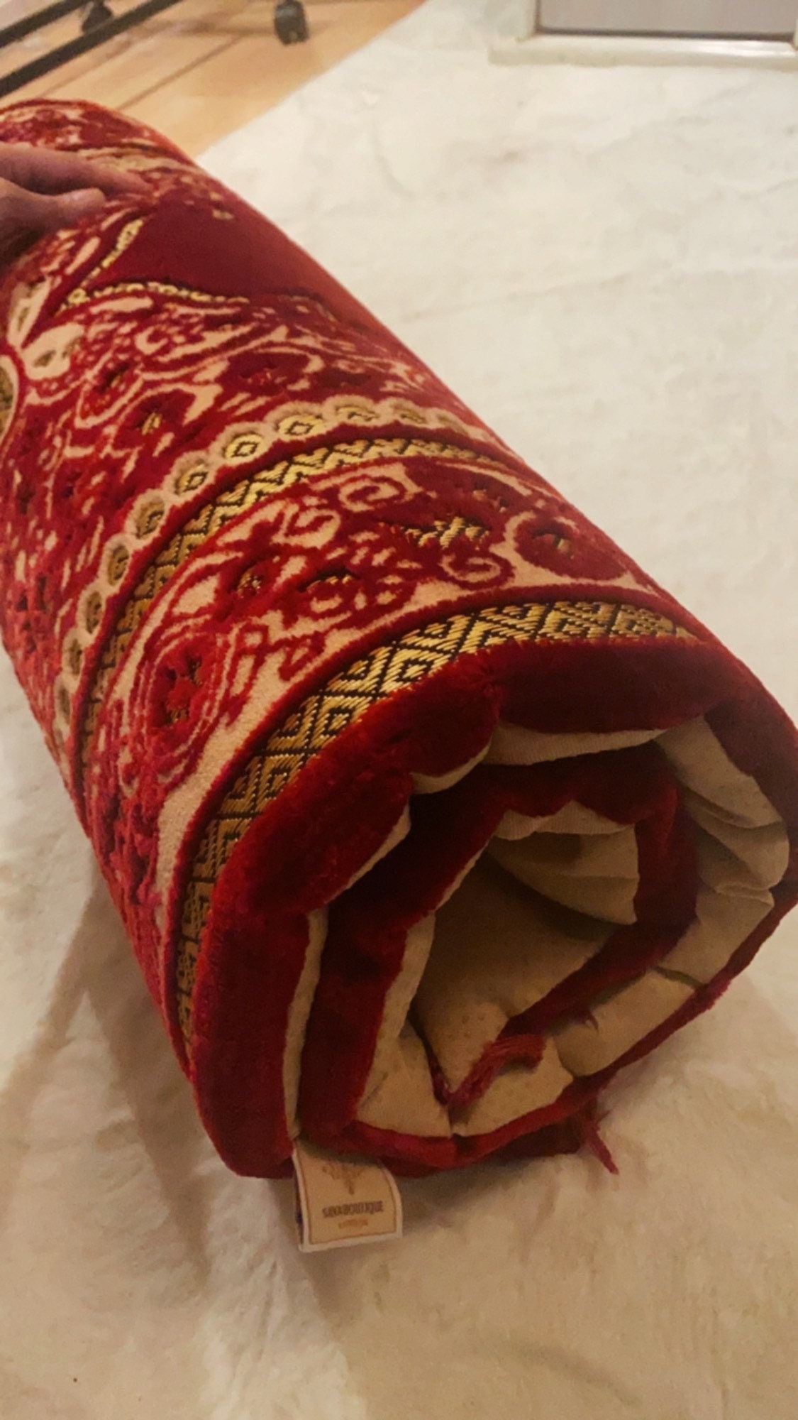 Orthopedic Padded Foam Cushion Prayer Rug Mat Carpet Turkish Etsy