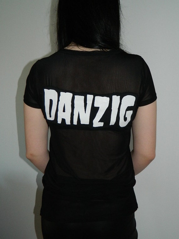 Danzig Mesh Top Glen Danzing Upcycled 