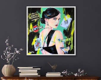 Eva Green 007 Casino Royale Cardboard Standee - LifeSize Vesper Lynd Cutout Display