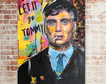 アートポスター - トミー・シェルビー  - 50 x 100cm アートポスター - トミー・シェルビー - 50 x 100cm アート