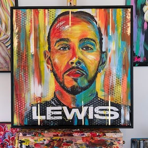 Lewis Hamilton, Lewis Hamilton gift, Lewis Hamilton wall art, formula one fans wall art, Lewis Hamilton birthday gift