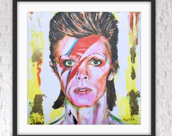 David Bowie Drawings Art Print Sets - Etsy Canada