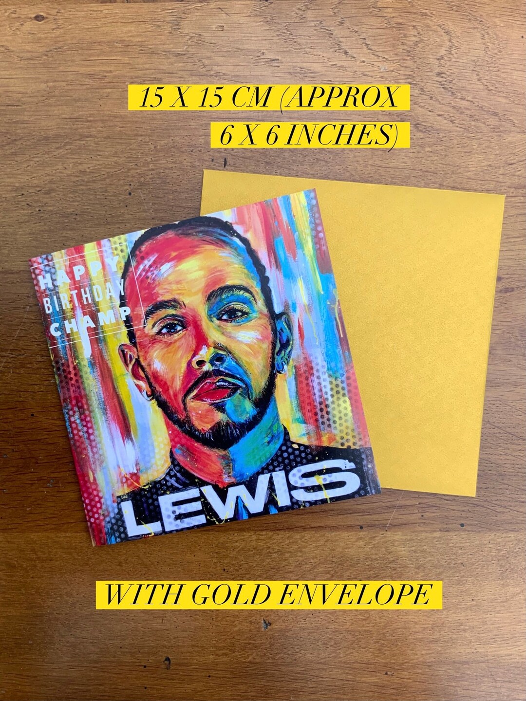 Lewis Hamilton Birthday Card - Printable Cards