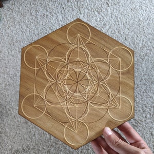 Sacred Geometry Crystal Grid