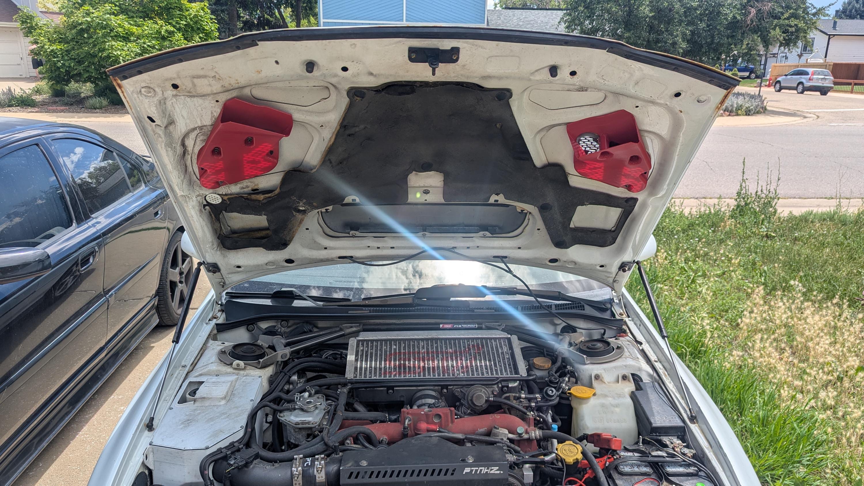 Subaru Hood Vent Duct(s) - GC8/GF8 2.5RS Impreza Outback Forester OBS RSTI