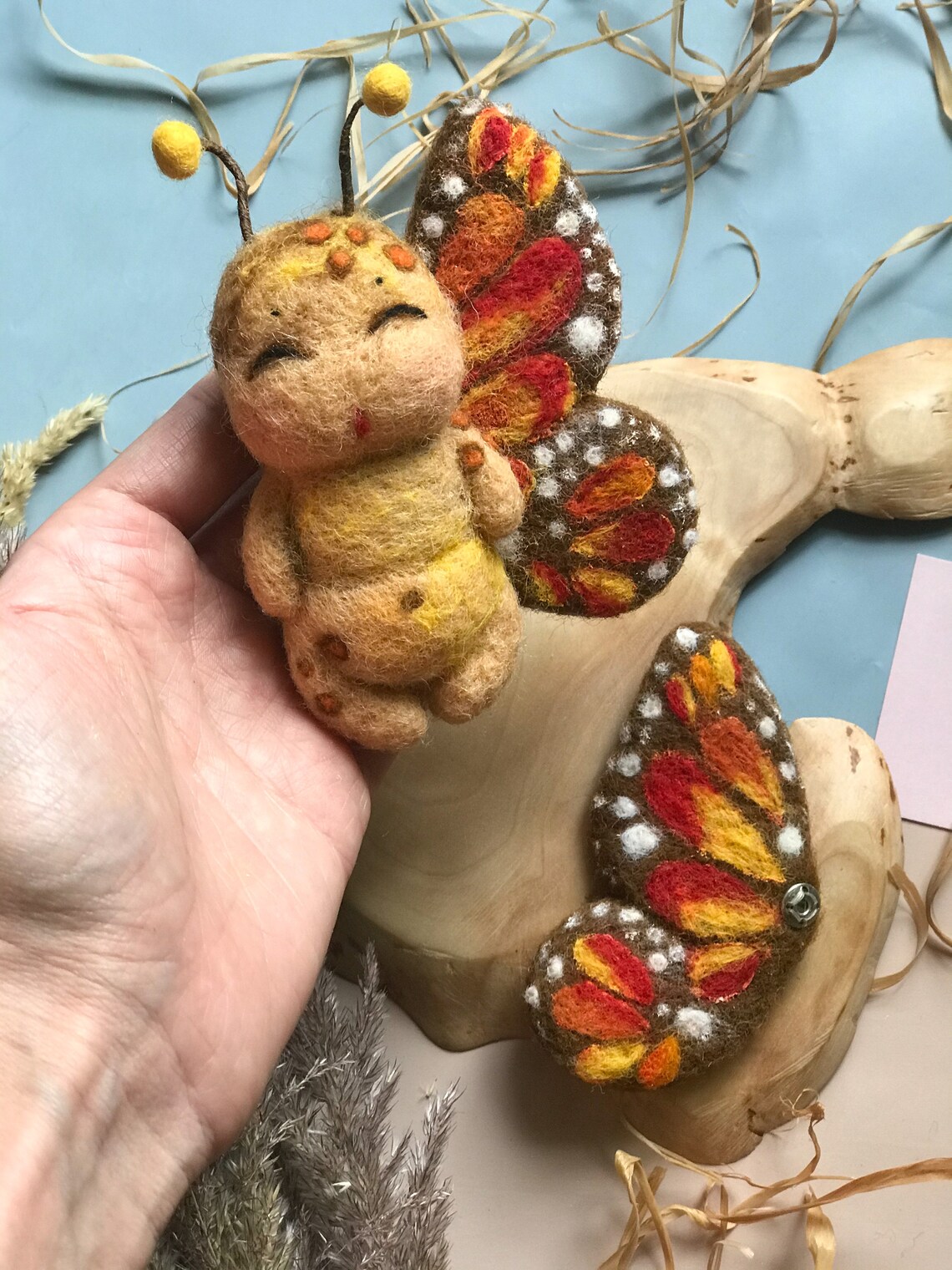 Newborn props butterfly stuffed animal butterfly plush Etsy