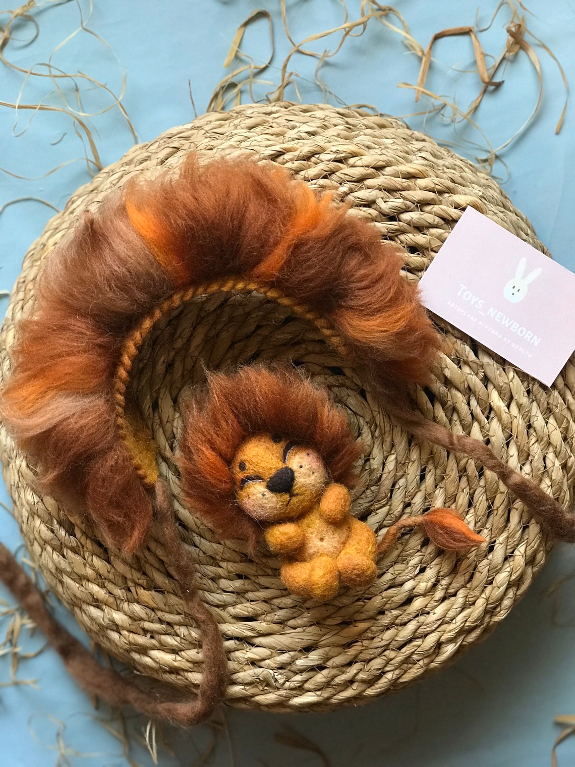 Baby lion costume lions mane loin toys. Lion baby headband. Etsy