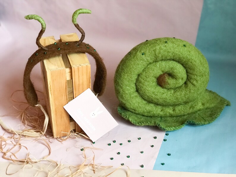 snail costume for newborn Photo prop.