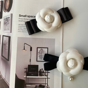 Handmade Camelia Classic Hair Clip