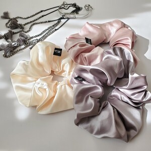 Handmade Satin Scrunchies (10 colors)